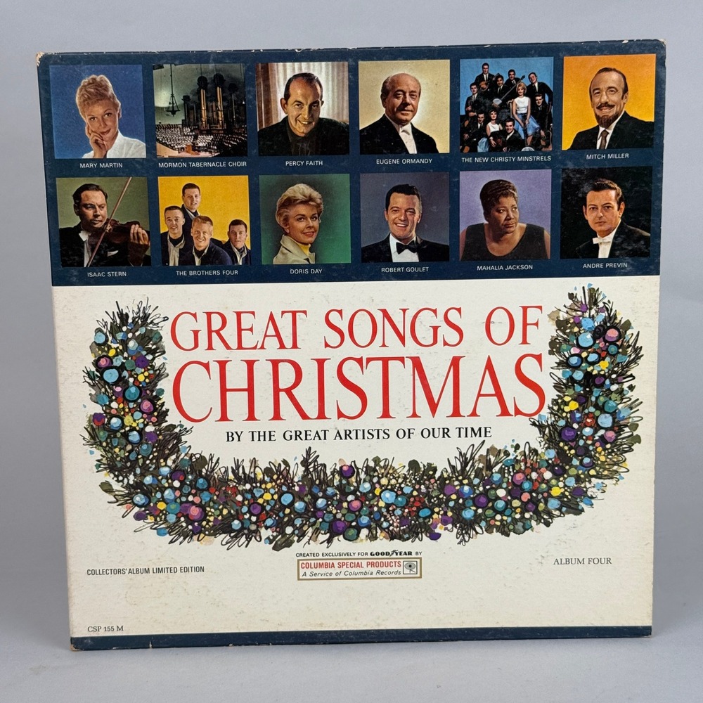 Great Songs of Christmas Album Four Vinyl Record LP - EXCELLENT